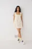 Heidi Linen Mini Dress Juno sold by Verge Girl