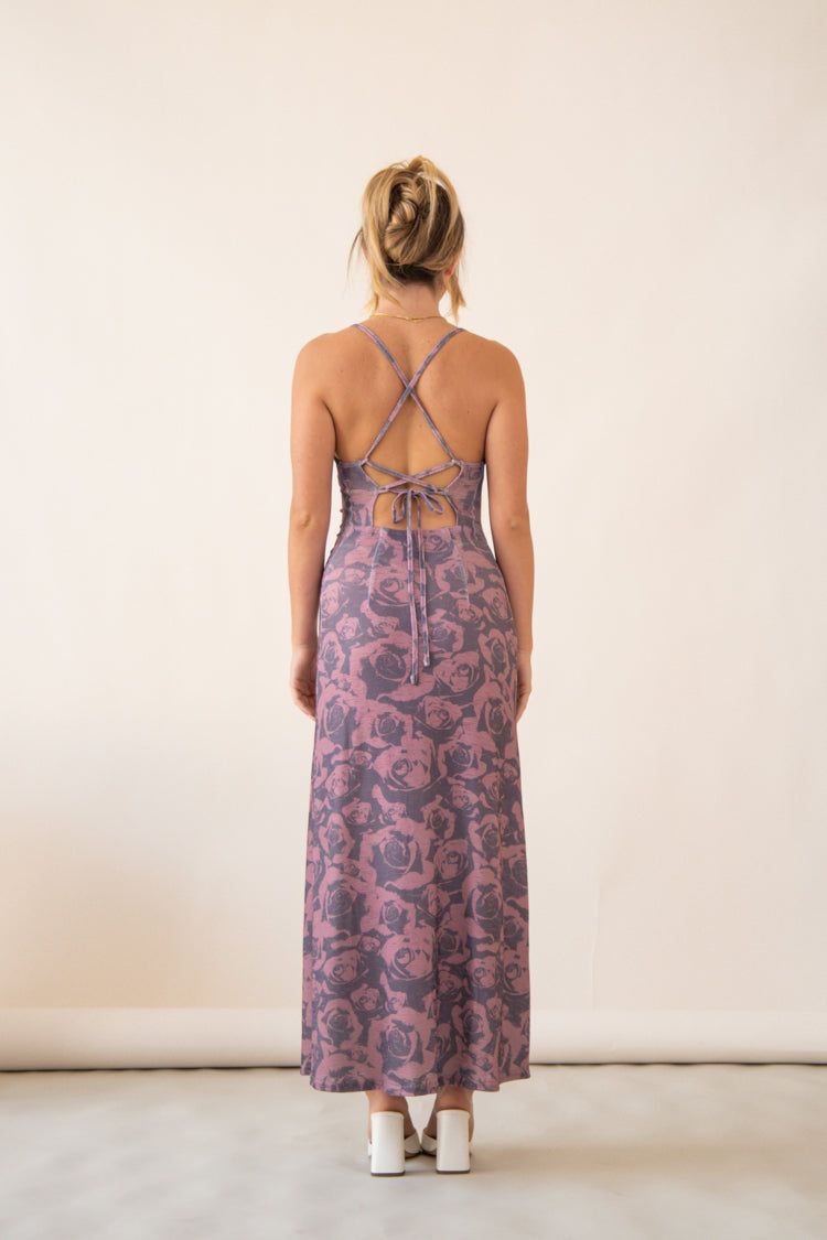 VRG GRL Un Bisou Midi Dress // Rose sold by Verge Girl product image thumbnail 8