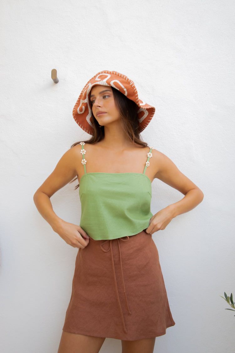 Floria Cami Green sold by Verge Girl product image thumbnail 2