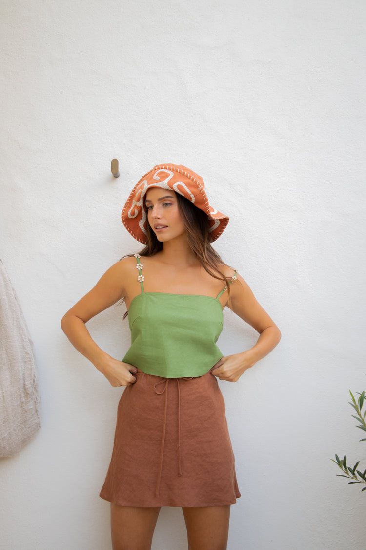Floria Cami Green sold by Verge Girl product image thumbnail 4