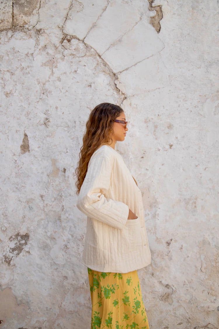 Next In Play Jacket Cream sold by Verge Girl product image thumbnail 3