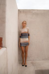 VRG GRL Travel Archives Mesh Top // Beige sold by Verge Girl