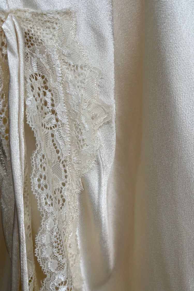 VRG GRL At The Afterparty Bias Cut Midi Skirt // Cream sold by Verge Girl product image thumbnail 9