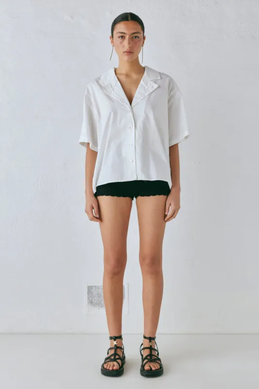Cecile Shirt White sold by Verge Girl