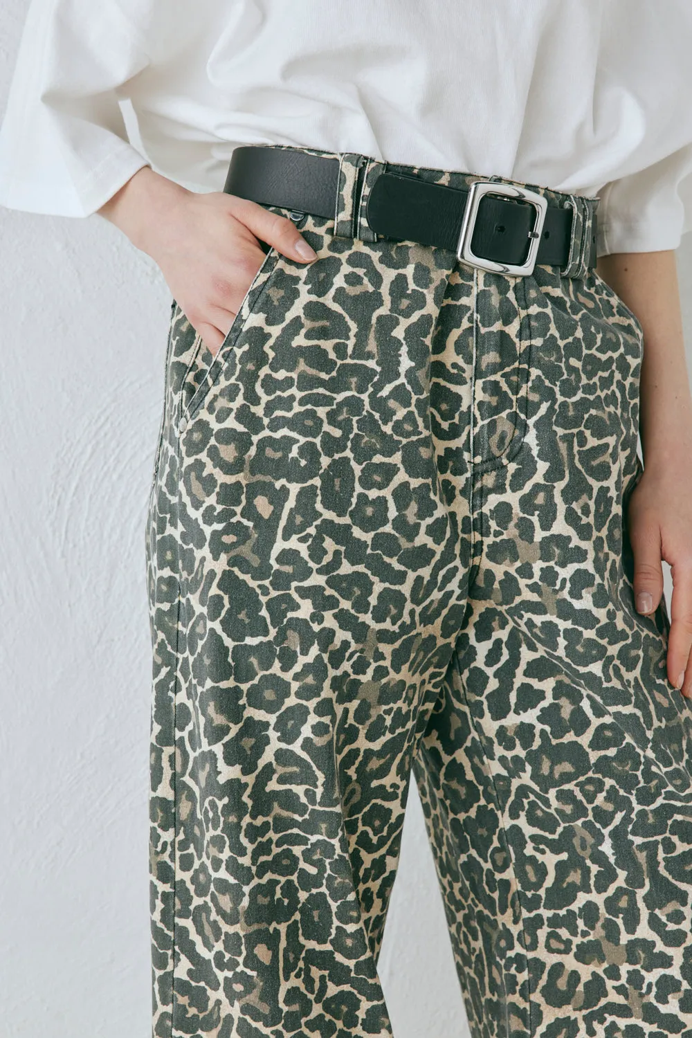 Zia High Rise Denim Jeans Leopard sold by Verge Girl product image thumbnail 5