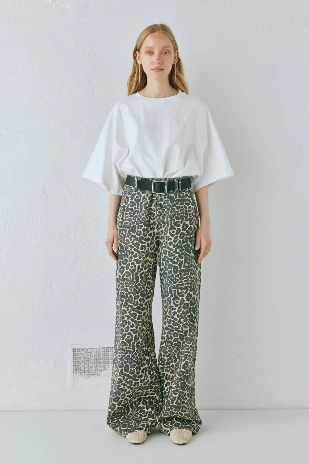 Zia High Rise Denim Jeans Leopard sold by Verge Girl product image thumbnail 3