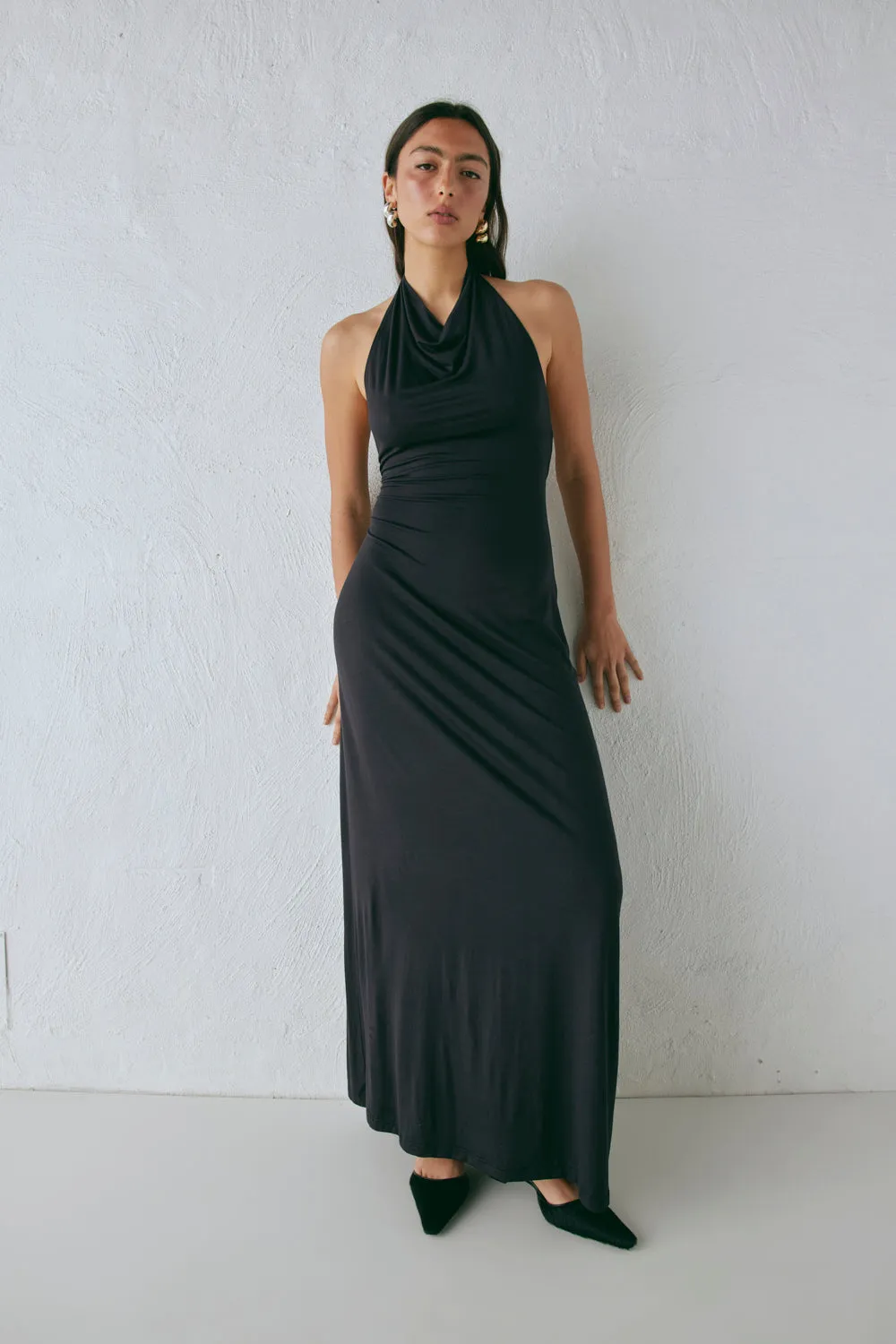 Noa Maxi Dress Black sold by Verge Girl product image thumbnail 3