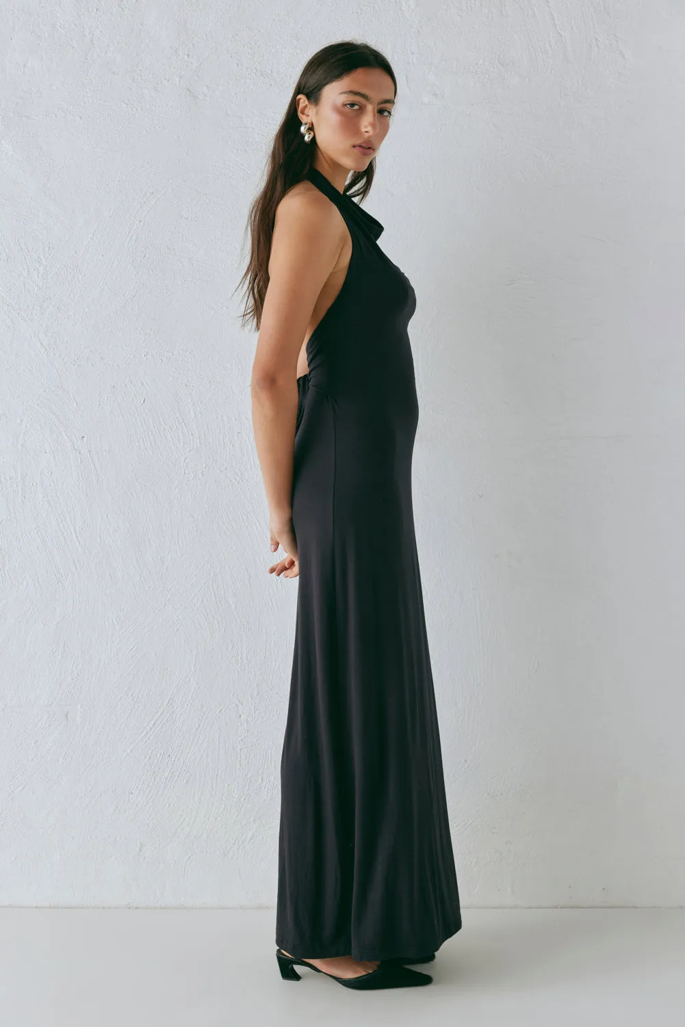 Noa Maxi Dress Black sold by Verge Girl product image thumbnail 4