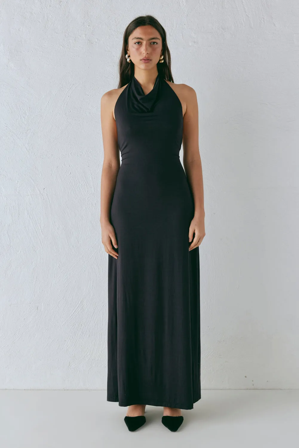 Noa Maxi Dress Black sold by Verge Girl product image thumbnail 5