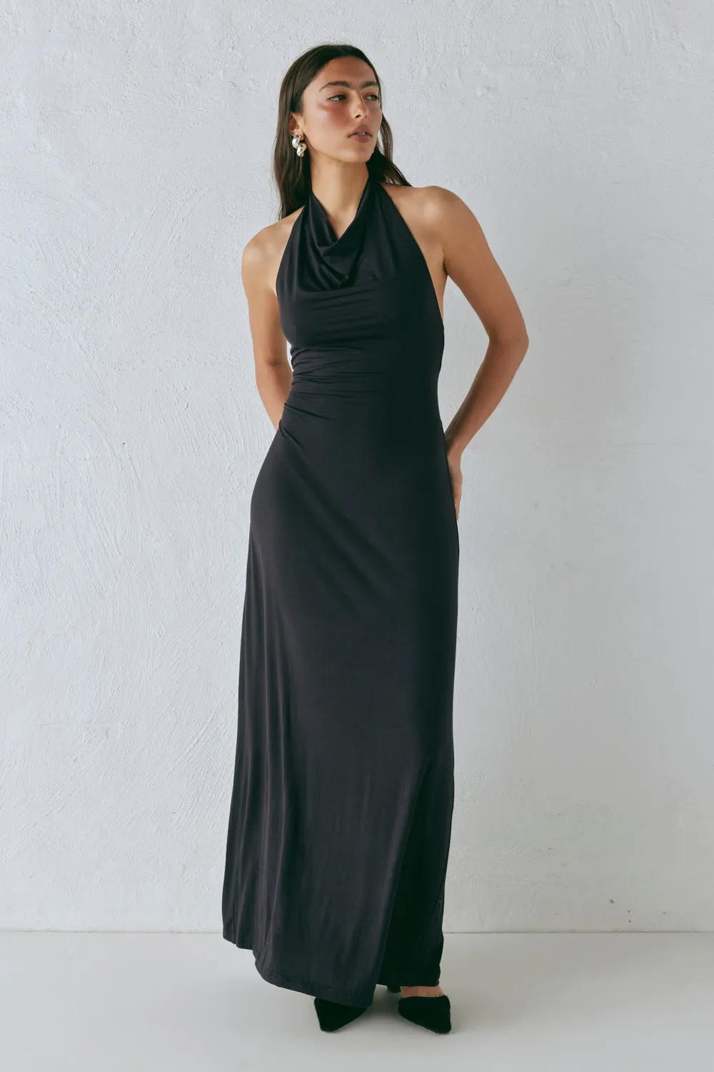 Noa Maxi Dress Black sold by Verge Girl