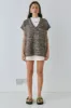 Anita Knit Tunic Vest Marle sold by Verge Girl