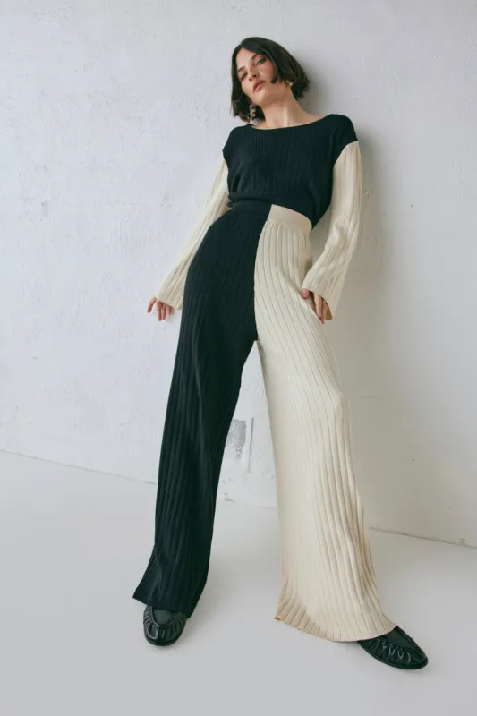 Jac Knit Pants Splice sold by Verge Girl