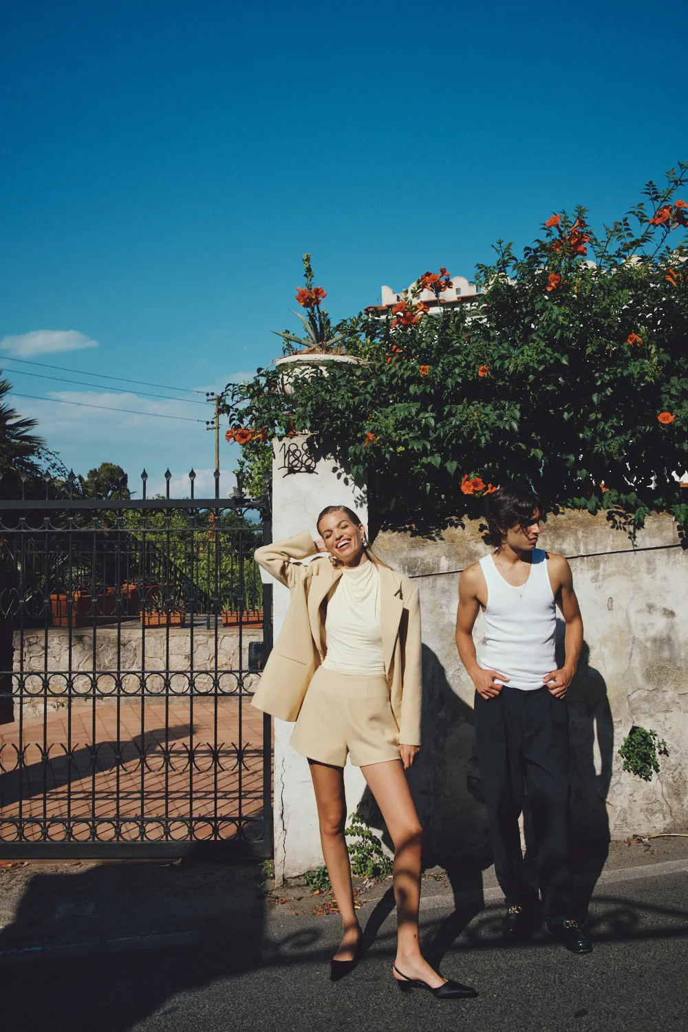 Noa Top Butter sold by Verge Girl