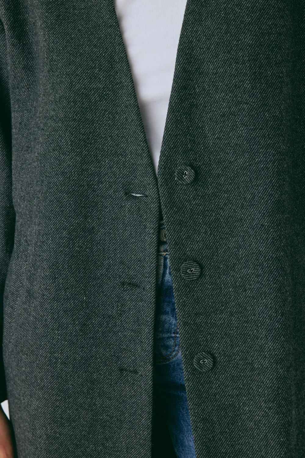 Vale Trench Coat Charcoal sold by Verge Girl product image thumbnail 5