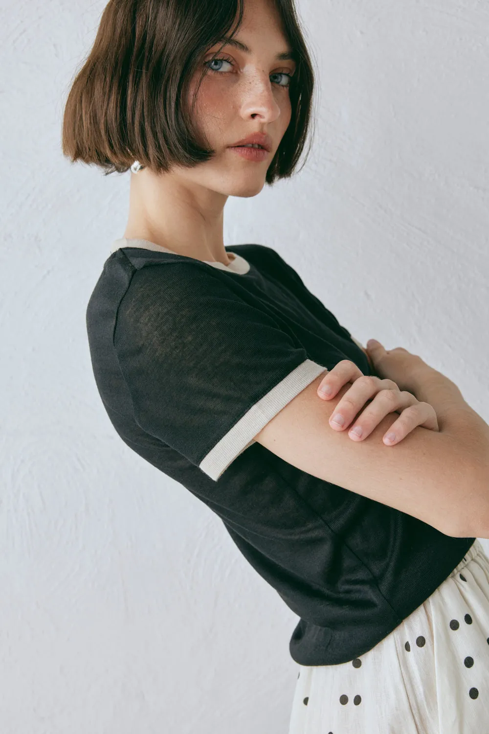 Lane Tee Black sold by Verge Girl product image thumbnail 3