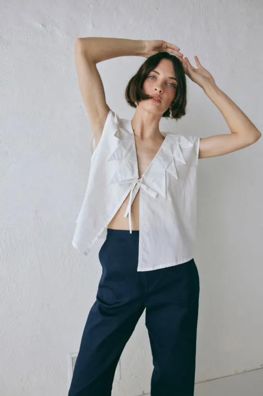 Zella Top White sold by Verge Girl