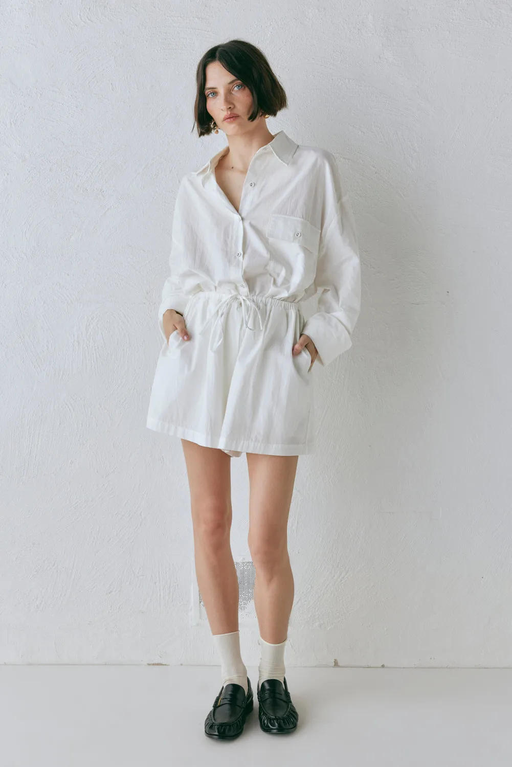 Annika Shorts White sold by Verge Girl