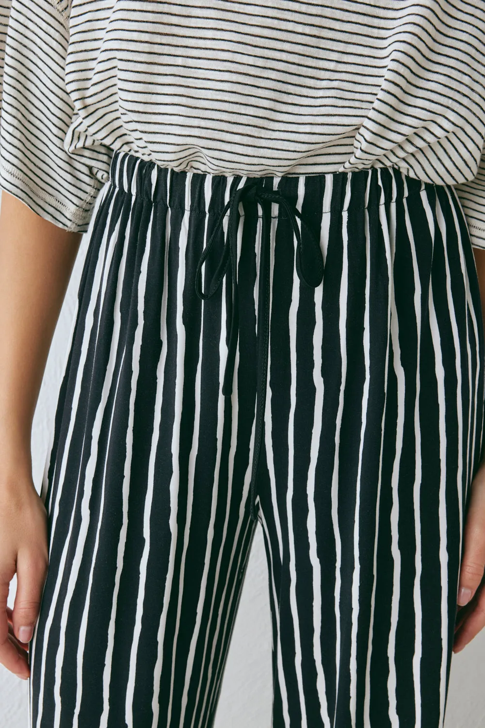 Rieti Pants Black Stripe sold by Verge Girl product image thumbnail 3