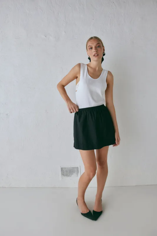 Elka Mini Skirt Black sold by Verge Girl