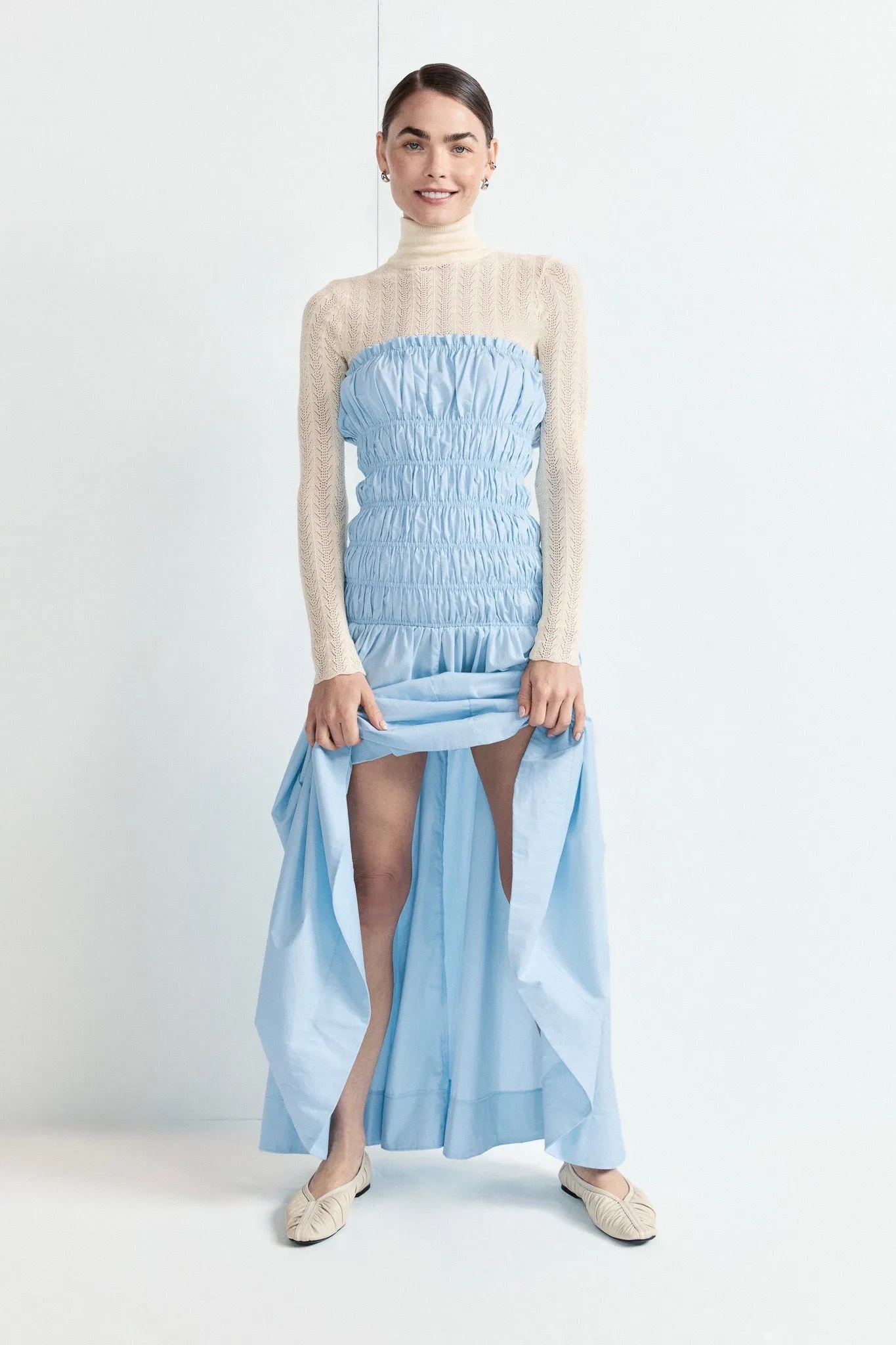 Isabel Maxi Dress Sky sold by Verge Girl product image thumbnail 4