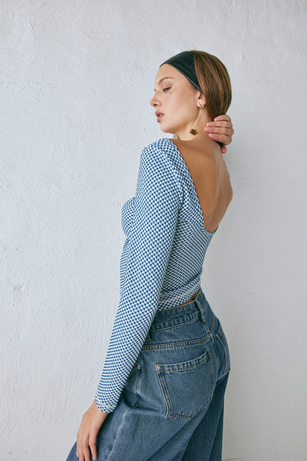 Holland Top Blue sold by Verge Girl product image thumbnail 5