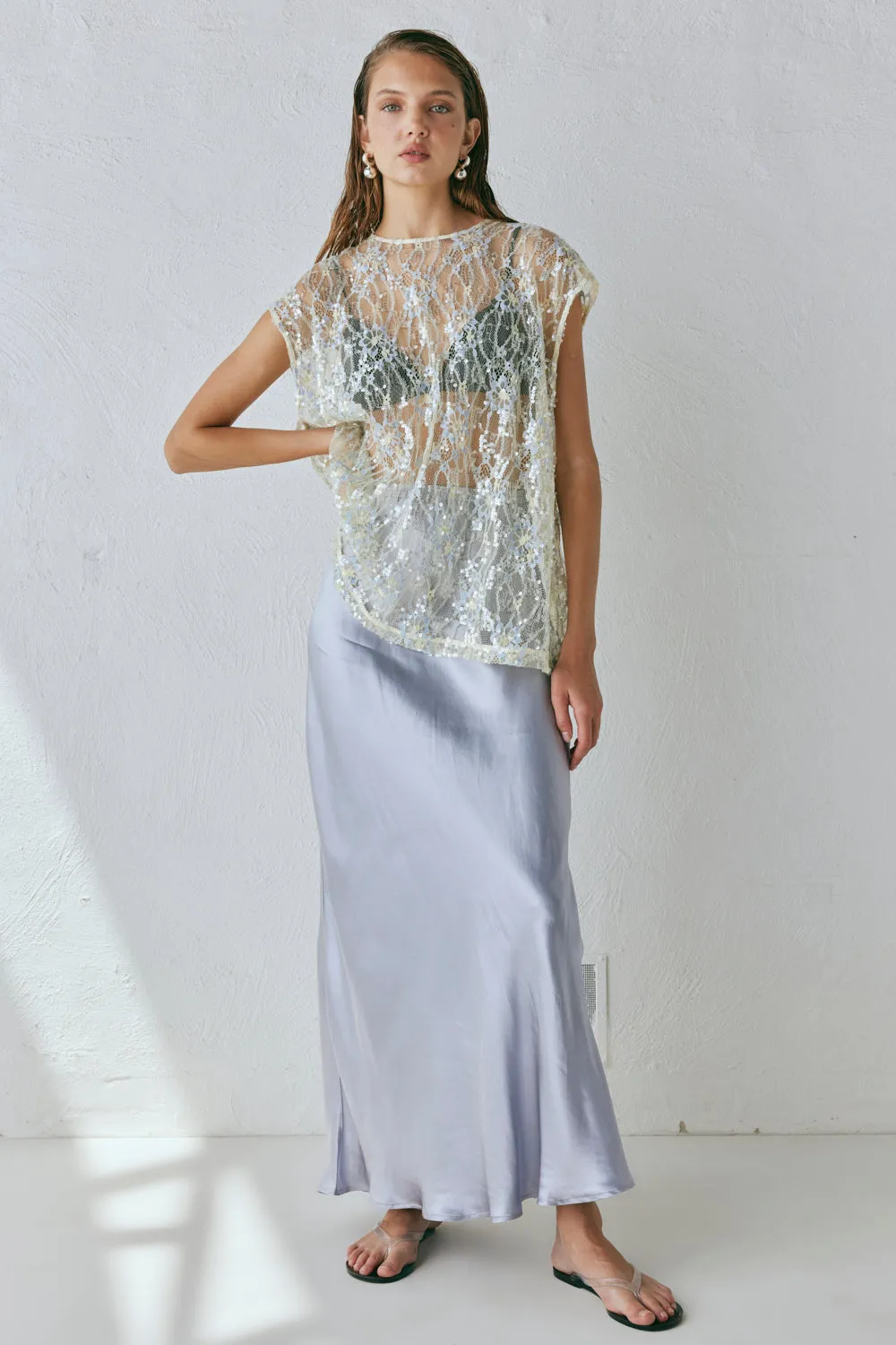 Devyn Sequin Top Lace sold by Verge Girl product image thumbnail 3