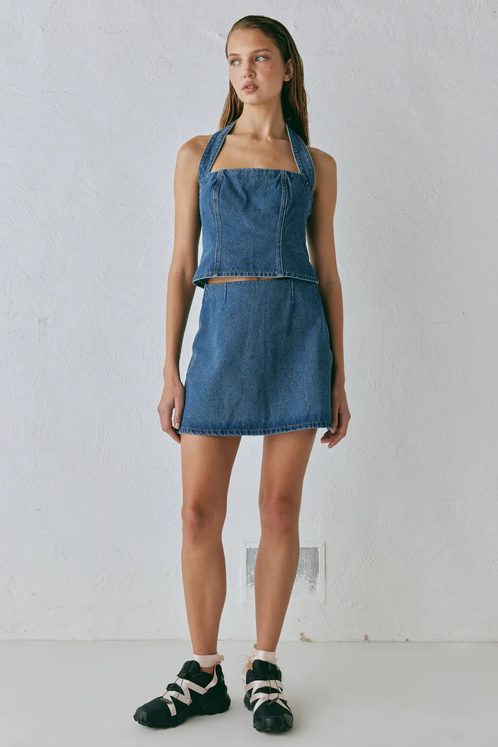 Anna Denim Top Blue sold by Verge Girl product image thumbnail 5