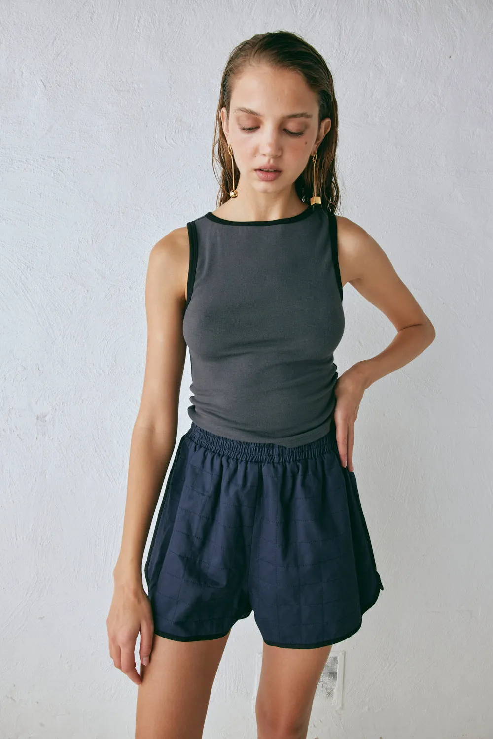 Paige Top Slate sold by Verge Girl product image thumbnail 3