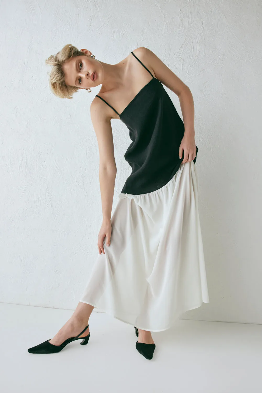 Nora Maxi Dress Noir sold by Verge Girl