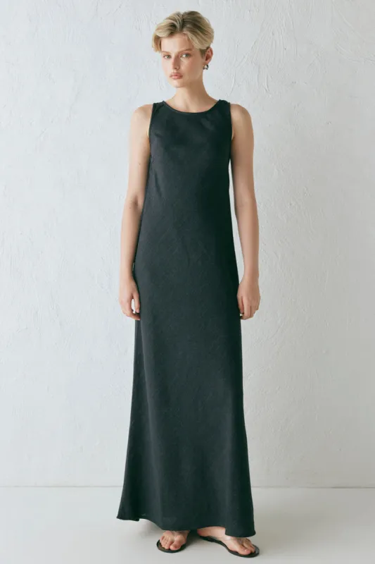 Zaria Maxi Dress Black sold by Verge Girl
