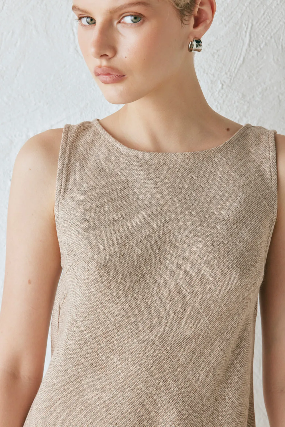 Zaria Mini Dress Beige sold by Verge Girl product image thumbnail 2