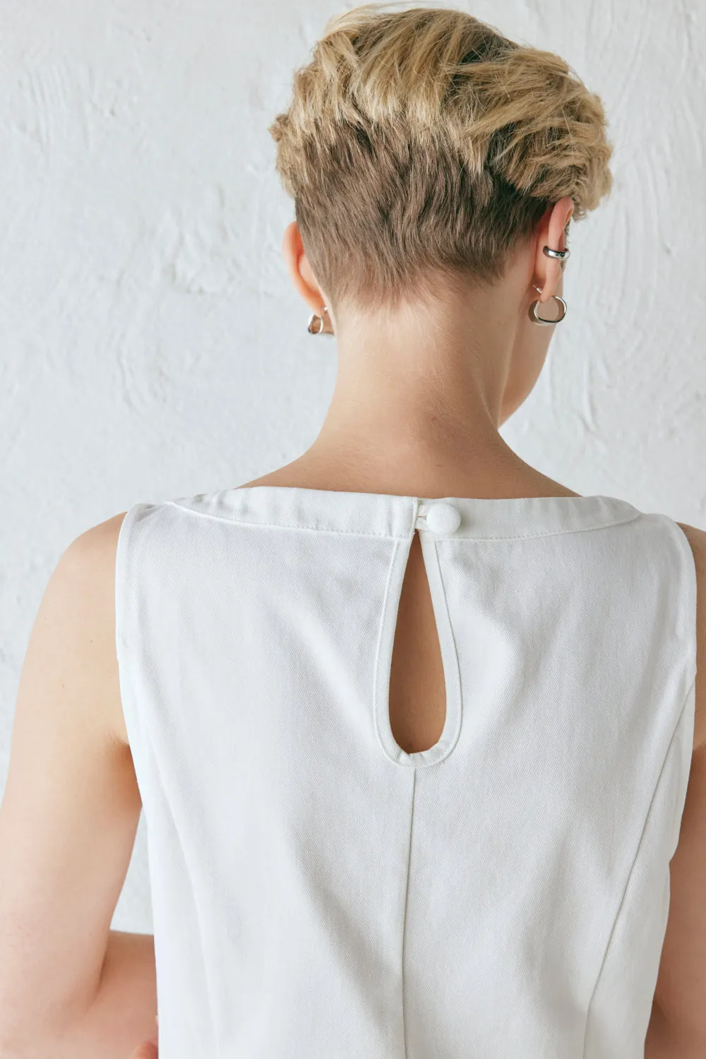 Lulu Mini Dress White sold by Verge Girl product image thumbnail 5