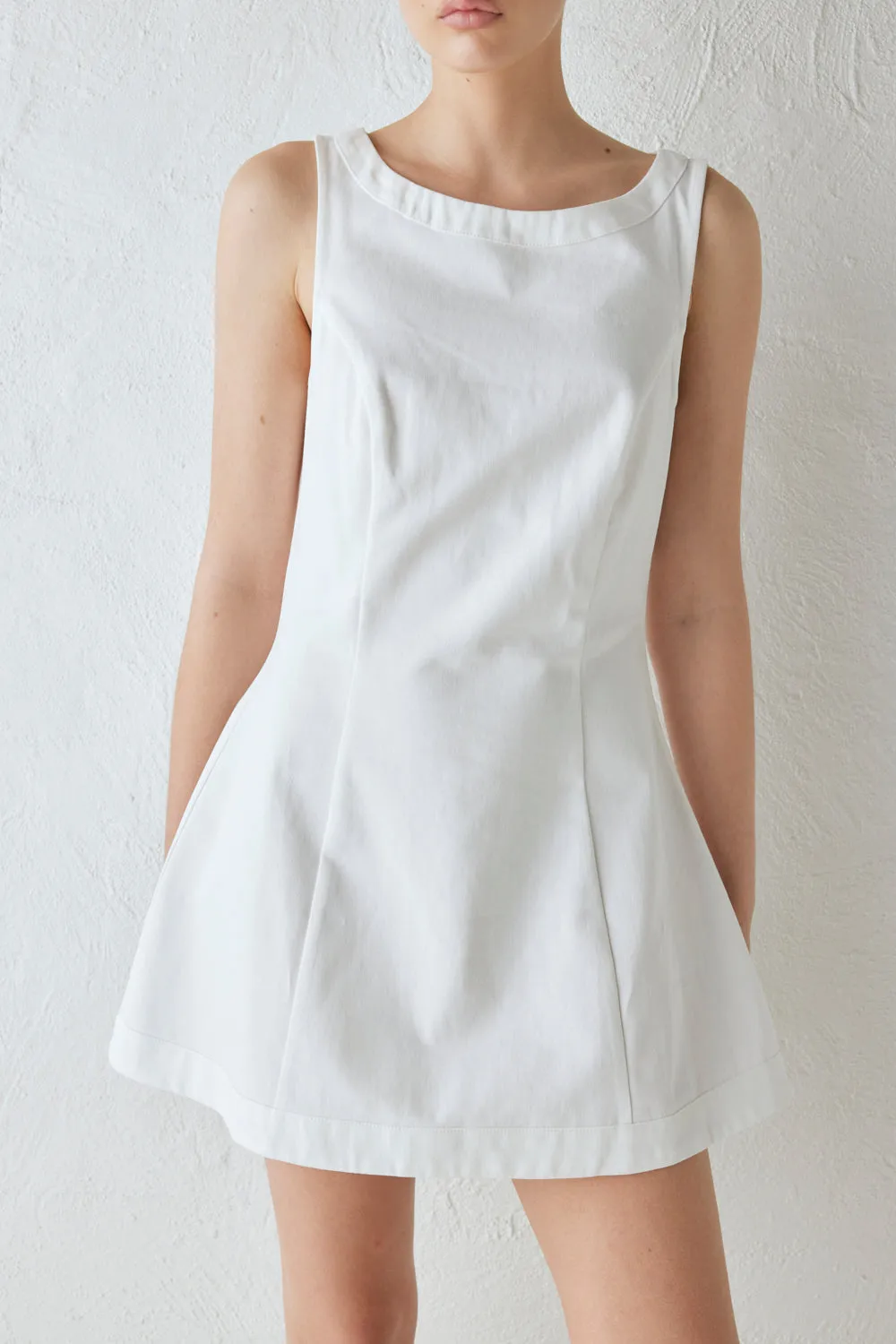 Lulu Mini Dress White sold by Verge Girl product image thumbnail 3