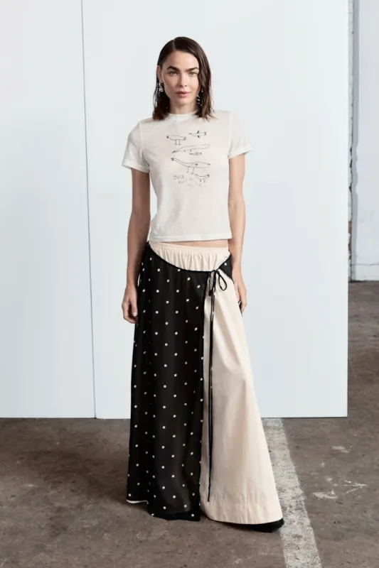Delali Maxi Skirt Spot made by Verge Girl