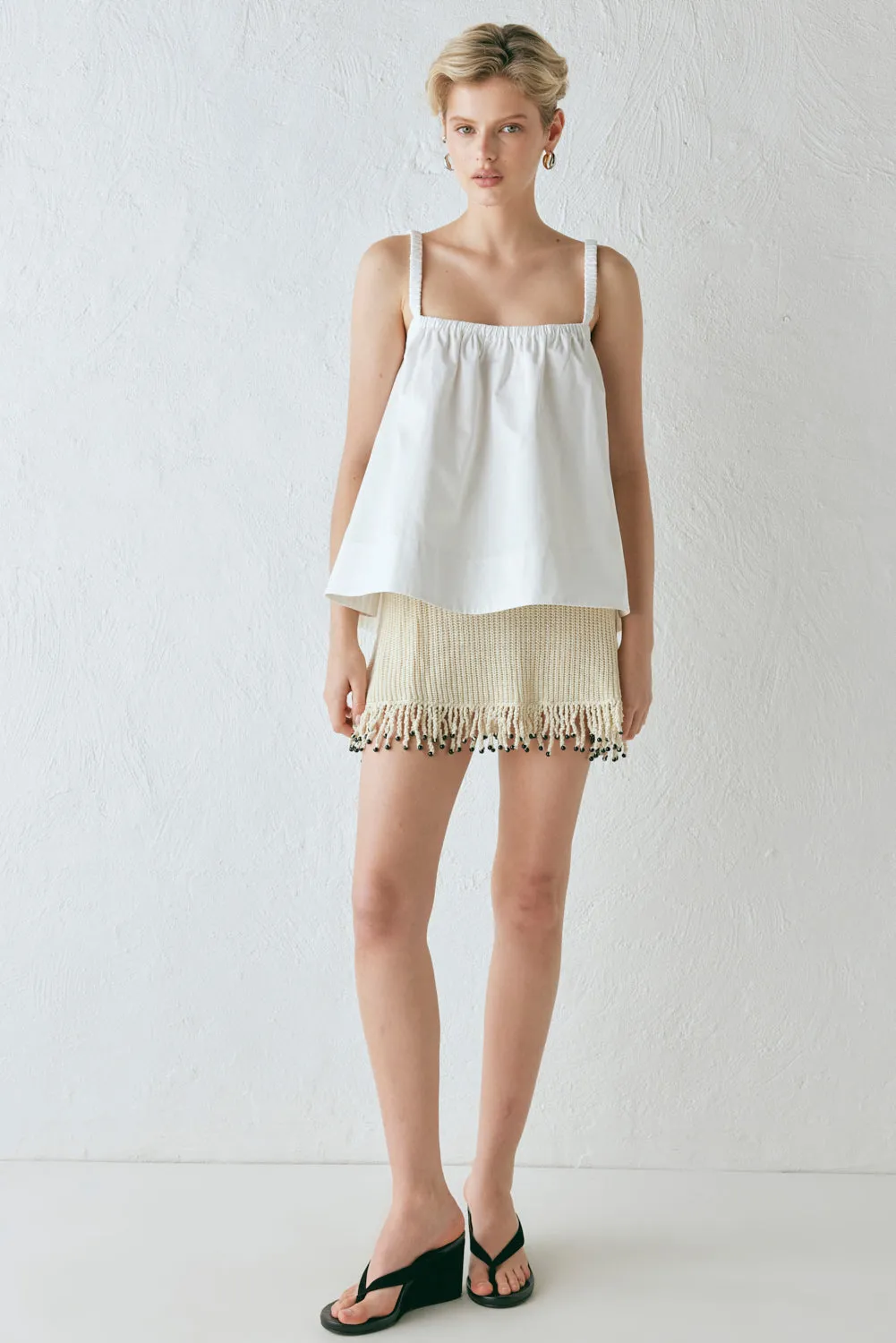 Etta Top White sold by Verge Girl product image thumbnail 2