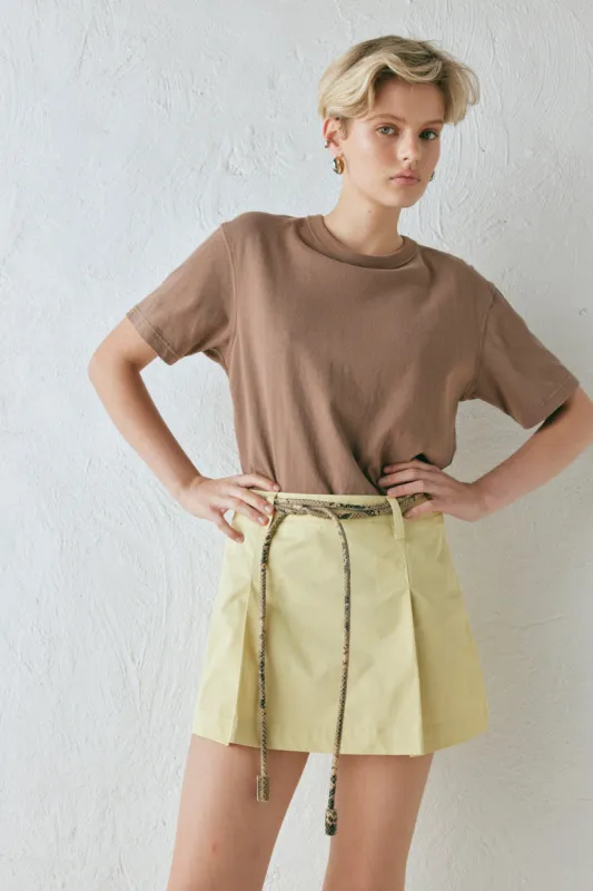 Dom Mini Skirt Butter made by Verge Girl