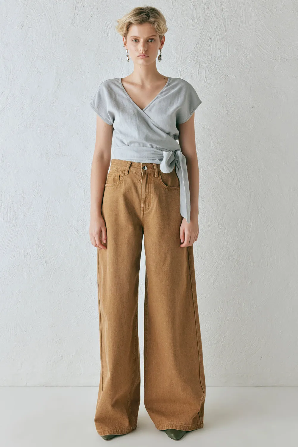 Sea Glass Wrap Top Powder sold by Verge Girl product image thumbnail 3