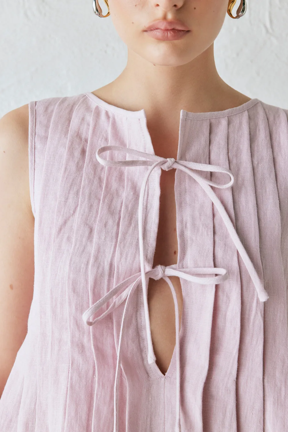 Valeria Linen Top Musk sold by Verge Girl product image thumbnail 2