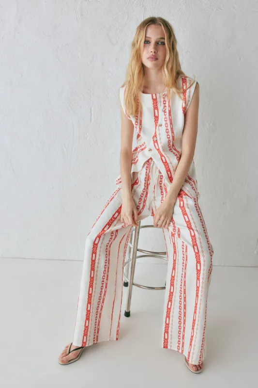 Raya Linen Pants Ora sold by Verge Girl