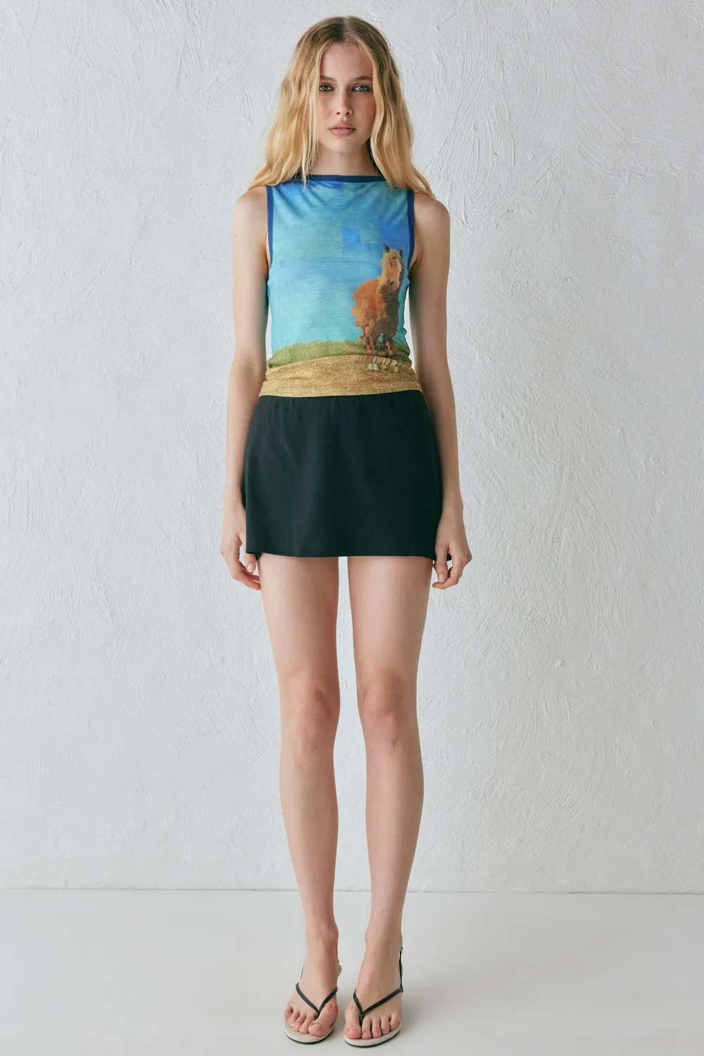Franzi Skort Black sold by Verge Girl product image thumbnail 3