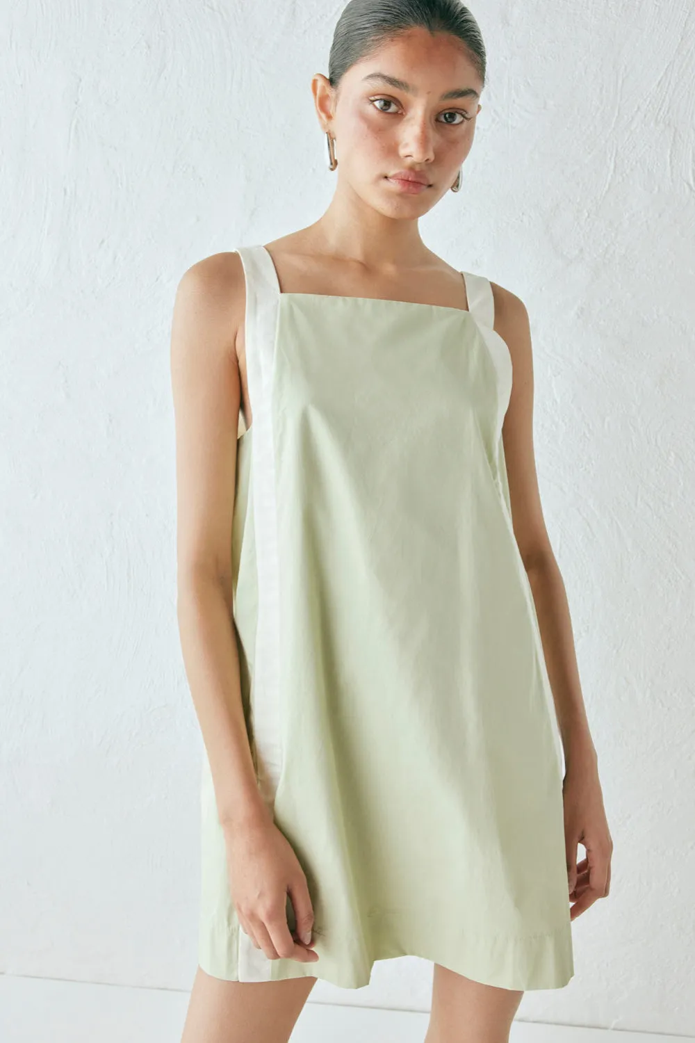 Luma Mini Dress Sage sold by Verge Girl product image thumbnail 2