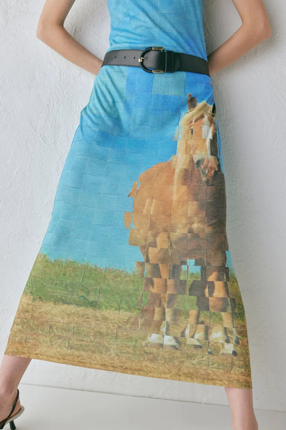Alexia Maxi Dress Horse sold by Verge Girl product image thumbnail 4