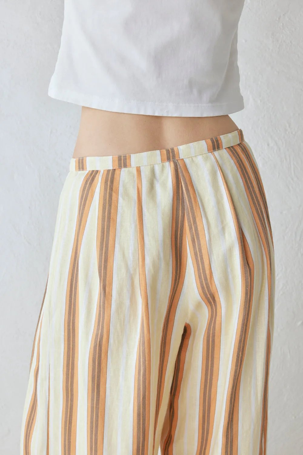 Luca Linen Pants Stripe sold by Verge Girl product image thumbnail 5