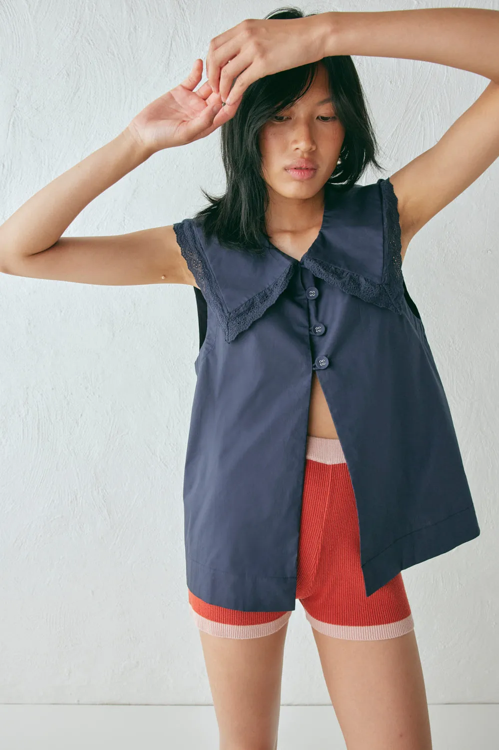 Mason Knit Shorts Red sold by Verge Girl product image thumbnail 3