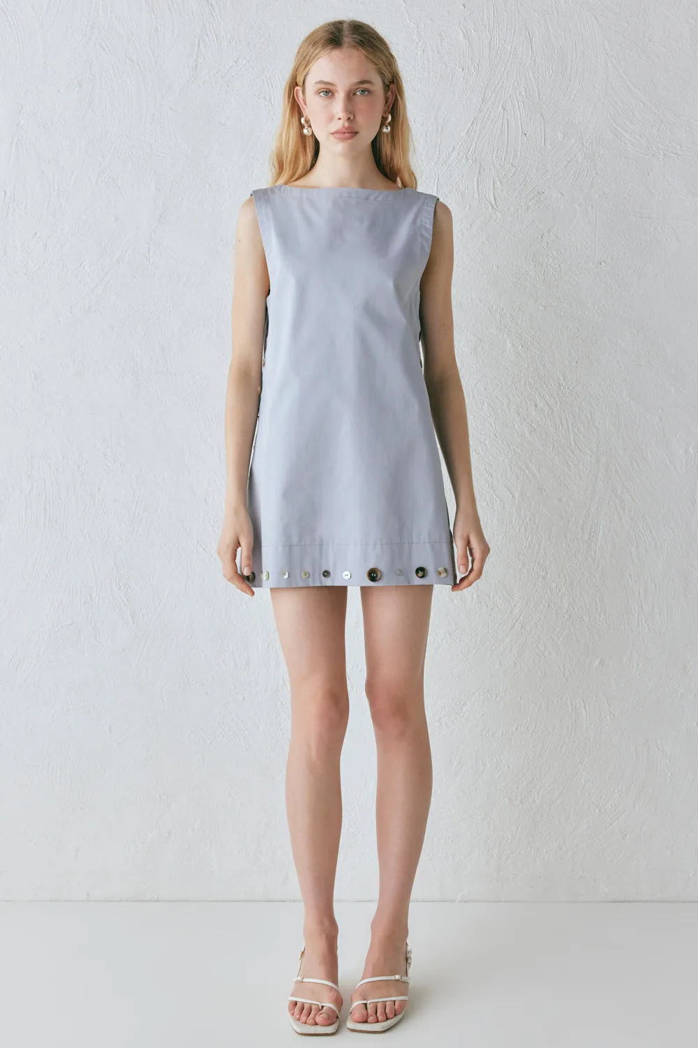 Alek Mini Dress Powder sold by Verge Girl product image thumbnail 5