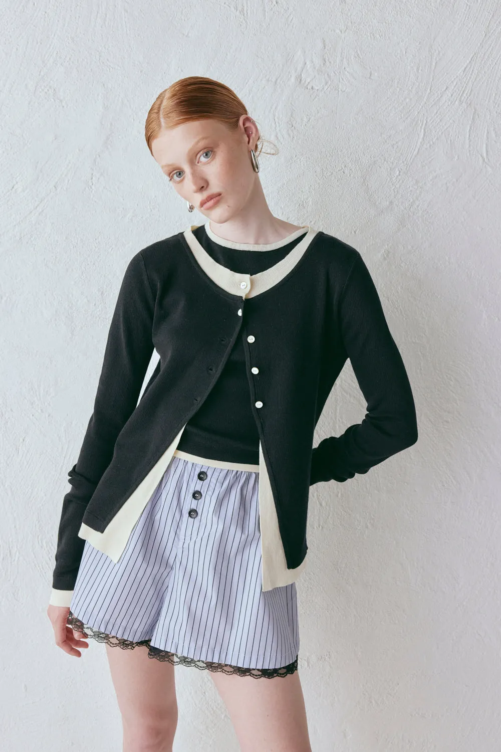 Mason Knit Top Black sold by Verge Girl