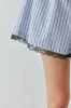 Ava Shorts Blue Stripe sold by Verge Girl