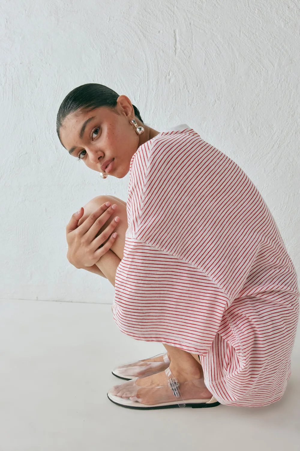 Willow Tee Red Stripe sold by Verge Girl product image thumbnail 2