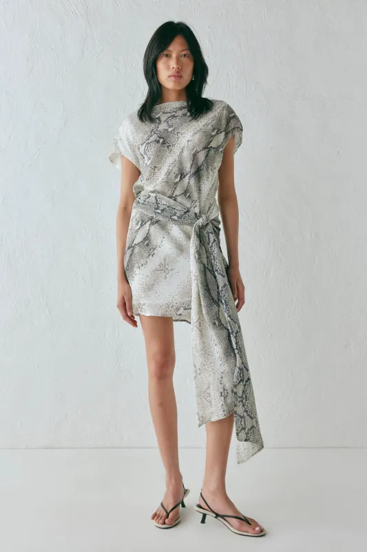 Nuri Mini Dress Snake sold by Verge Girl