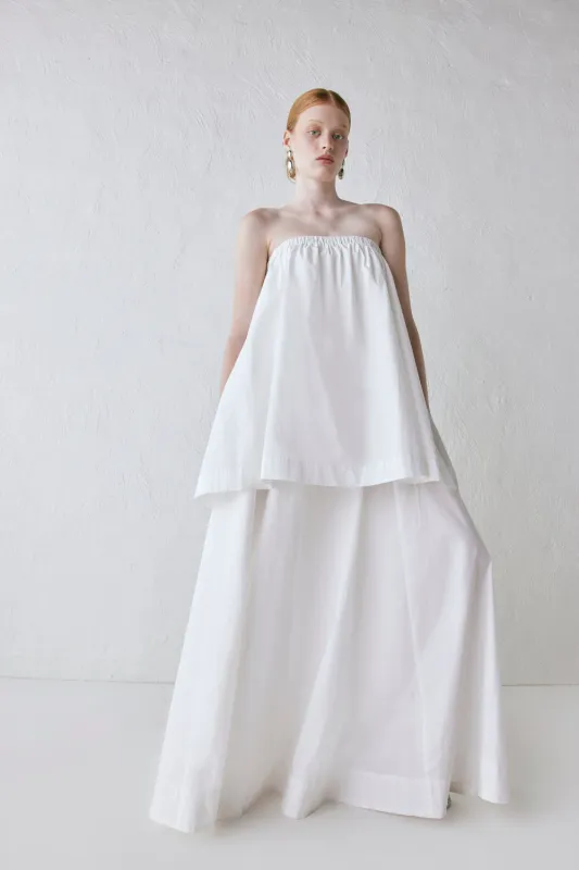 Hali Maxi Dress White sold by Verge Girl